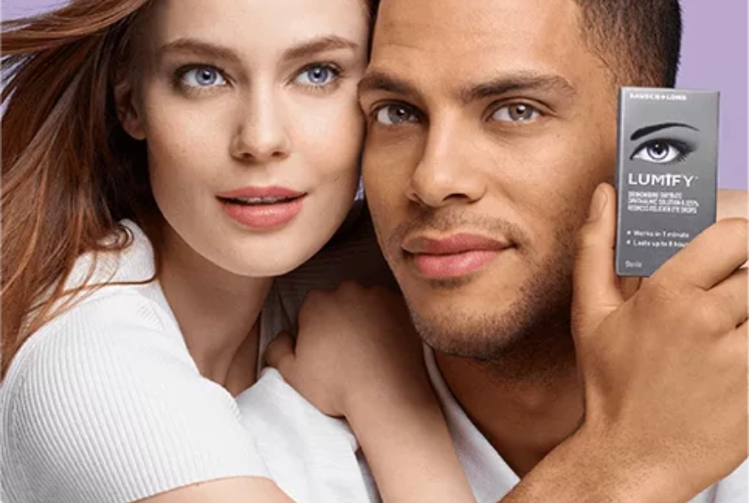 Woman and man Lumify ad